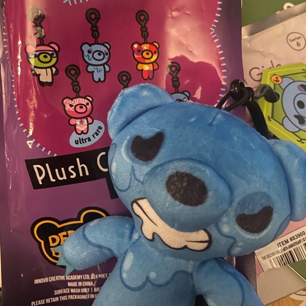 Deddy Bears Plush Clip On